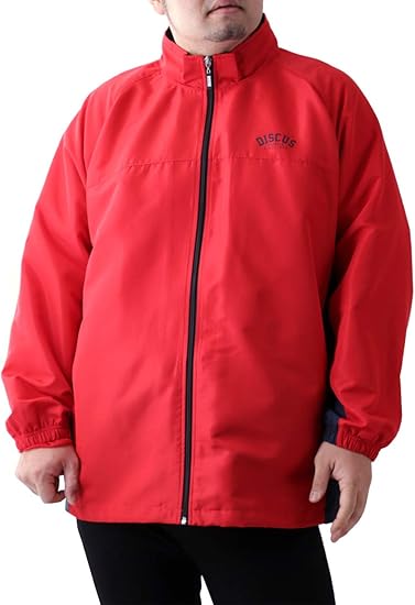 Amazon ディスカス ウインドブレーカー メンズ 大きいサイズ 裏メッシュ 防花粉 ウィンドブレーカー アウター ブルゾン コート ジャケット 通販