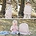 mommore Diaper Backpack Fashion Diaper Bag for Baby Care, Pink