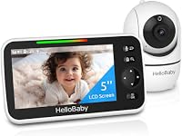 HelloBaby 5" No WiFi Baby Monitor