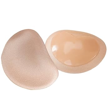 TAOHUIEU BH Insert Pads,2X Silikon-Herzförmiges Dickes Brust Einlagen für Brustvergrößerung für Badeanzug und Bikini
