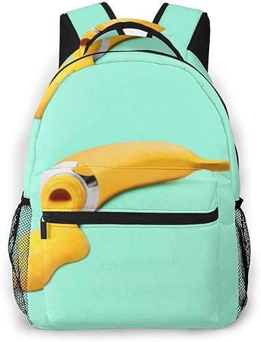 Amazon バックパック リュックサック 面白いバナナ 大容量 軽量 多機能 耐衝撃 人気 おしゃれ 盗難防止 ラップトップバッグ ビジネス リュック 登山バッグ 出張 旅行 通勤用 通学 高校生 学生 メンズ レディース Lovetey メンズ