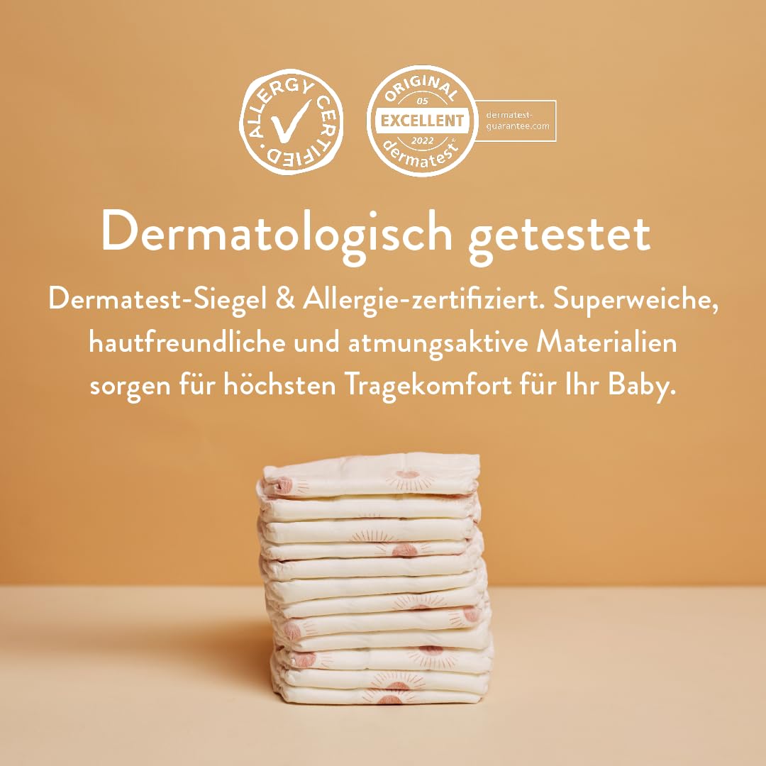 Joonya Baby Windeln, Größe 4 L (7-14 kg) - 1 Beutel mit 25 Stück - Schadstofffrei, Umweltfreundlich, Hohe Saugkraft, Nachtnutzung, Ultraflach & Weich - Hergestellt in Dänemark 3