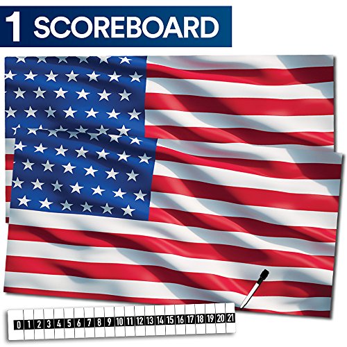 Pixelverse DesignThe Original Cornhole Board Wraps - [24.5" x 48.5", 2 Pack] USA-Made, Vinyl Decal Skins for Corn Hole - Easy to Apply, Durable Quality for Indoor & Outdoor Use