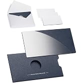 novium Metal Astral Card - Cosmic Wonder Edition, Luxury Gift Greeting Card with Envelope &ndash; Unique Metal Design, Premium Paper, Includes 3 Writing Papers &ndash; 4x6 inches