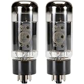 New Matched Pair Electro-Harmonix 6CA7EH EL34 6CA7 Fat Big Bottle Vacuum Tubes