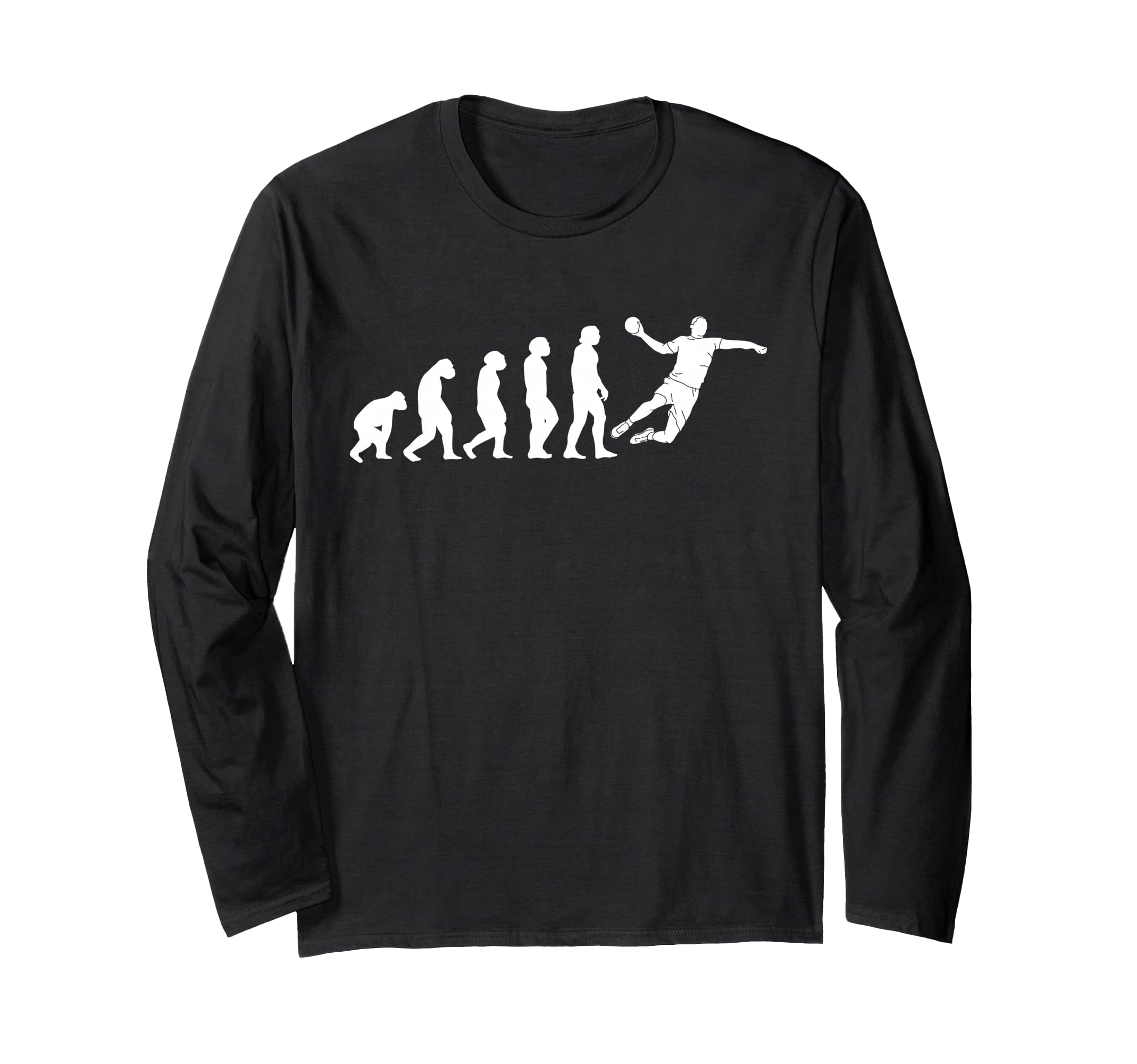 Evolution Handballers Handball Handballplayer Handball Long Sleeve T-Shirt