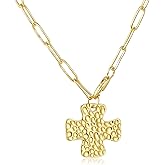 zocare Valentine's Day Gifts for Her,Cross Necklace for Women,Cross Crucifix Pendent Necklace Stainless Steel Cross Necklace Dainty Chain Necklace for Women on Anniversary Birthday Chrismas