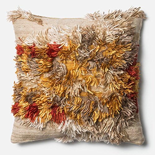 Viridian Bay Sunset Shag Pillow