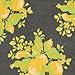 Machine Washable Lemons Design Non-Slip Rubberback 2x5 Kitchen Runner Rug for Kitchen, Hallway, Living Room, Bar, 20