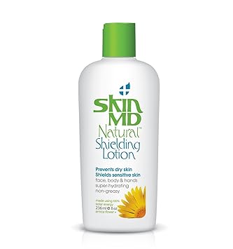 Amazon Com Skin Md Natural Lotion For Face And Body Relief For Irritated And Itchy Skin With Psoriasis 8 Ounce Beauty