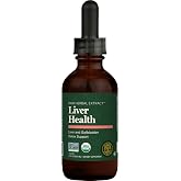 Liver Health Milk Thistle Supplement, Dandelion, Detox &amp; Gallbladder (2 Oz) | Global Healing Detox Supplement Dandelion Root Supplement