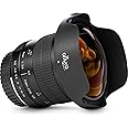 Altura Photo 8mm f/3.0 Professional Wide Angle Lens Aspherical Fisheye for Canon EOS 90D 80D 77D Rebel T8i T7 T7i T6i T6s T6 T100 SL2 SL3 DSLR Cameras with EF Mount
