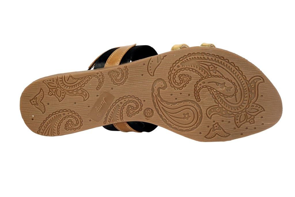 remson india flat women's gladiator sandal