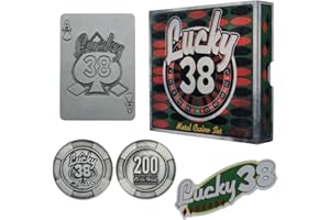 FANATTIK Fallout New Vegas Lucky Set 38 Metal Casino Set