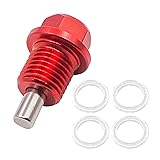 Yonput 1 PC M14 x 1.5 Magnetic Oil Drain Plug with