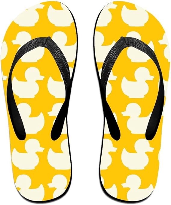 duck flip flops