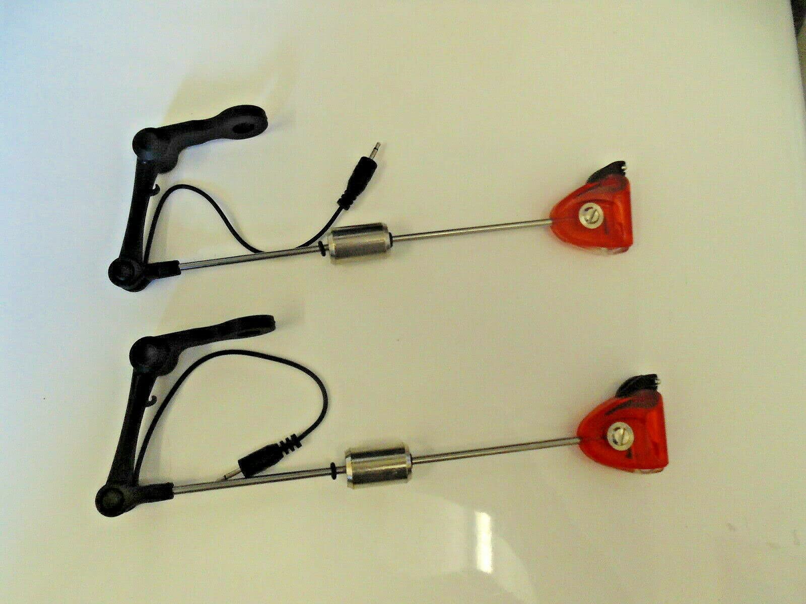 TMC 2 x Red Drop off illuminated Bite Indicators. Slider Weight, 2.5mm Jacks