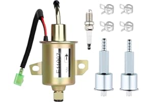 SIMPERAC 149-2311 Fuel Pump 149-2457 Fuel Filter for Onan 4000 Generator 3600 4000 Watts RV QG 4000 KY Microlite Microquiet Generators E11007 A029F889 A064S966 Fuel Pump Spark Plug Parts