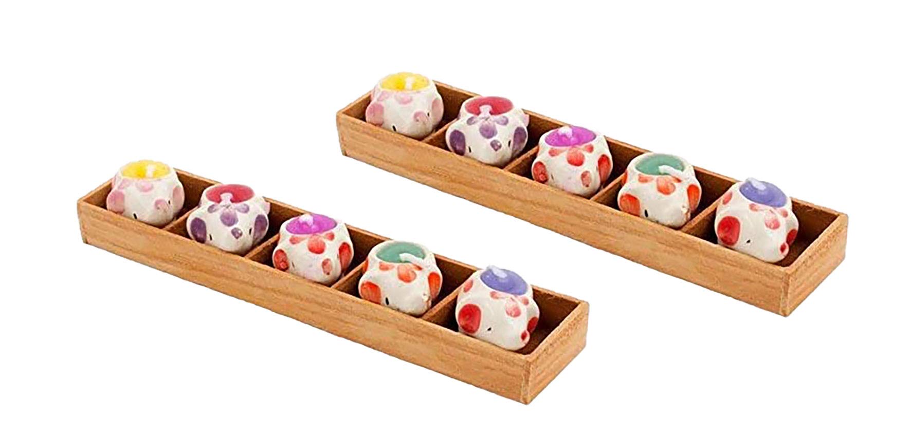 Windhorse Mini Elephant Shaped Candles Gift Se (2 Gift Sets)