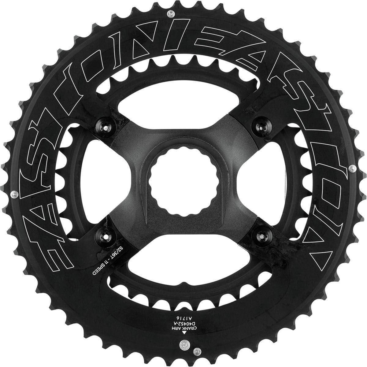 Easton CHAINRING EA90 46/36T ASSYM 11 Spd Black