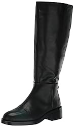 Sam Edelman Mable Equestrian Boot Black Leather