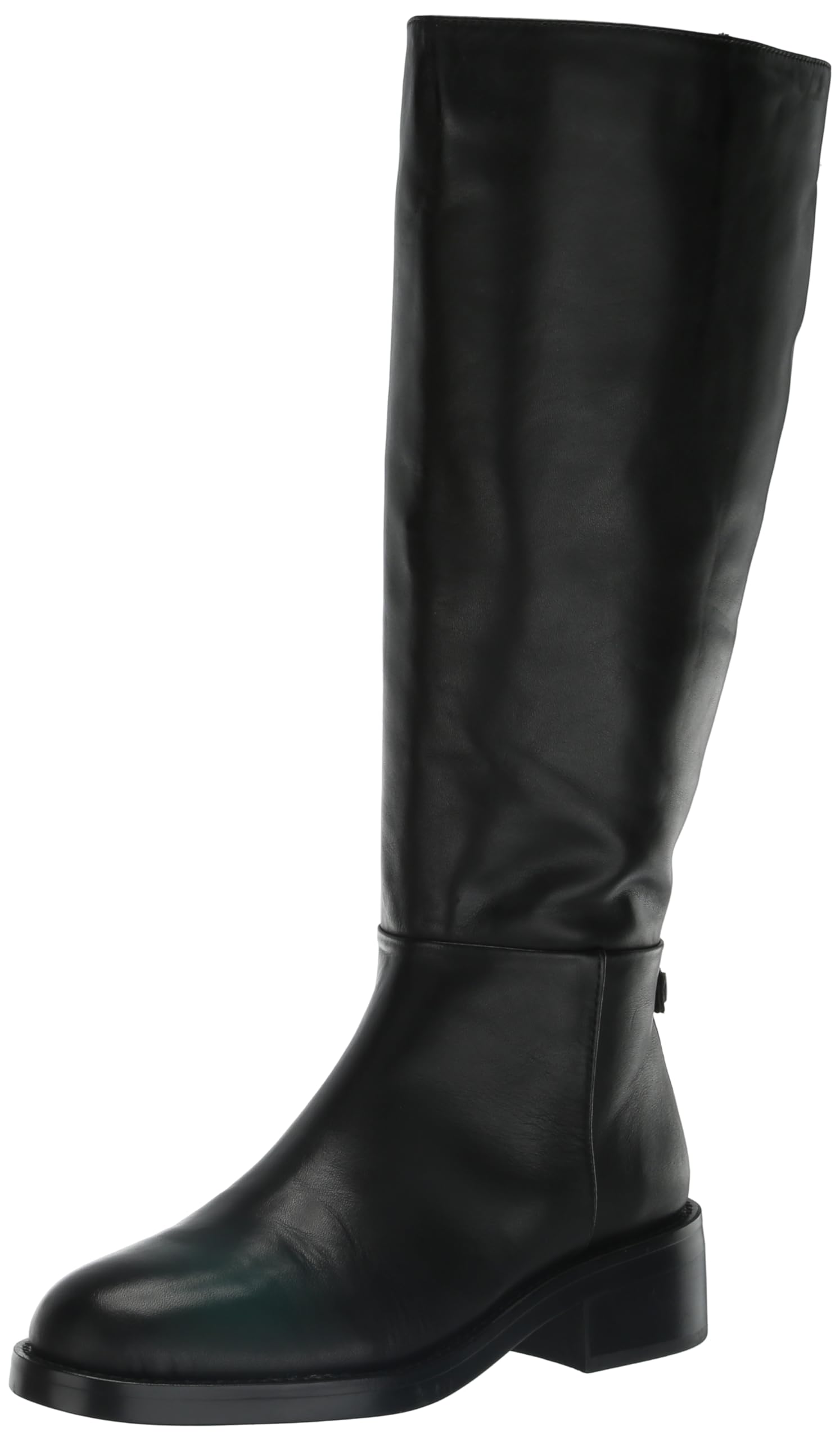 Sam Edelman Mable Equestrian Boot Black Leather
