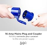 Luigi's 14m Mains Hook Up Cable with Fly Lead & Waterproof Carry Case view 3