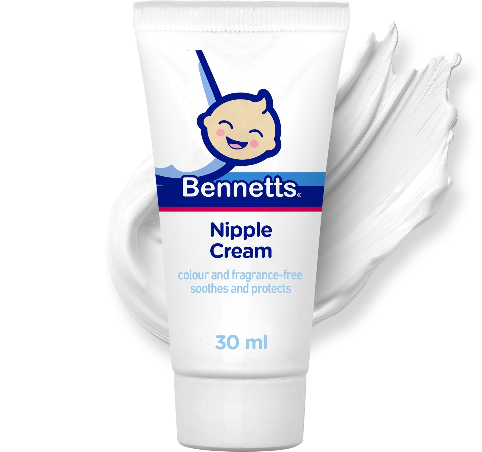 Bennetts Nipple Cream – Moisturizing Soothing Cream for Pregnant and Breast-feeding Mothers, 30ml