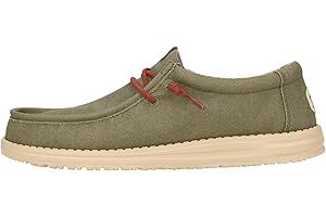 HEYDUDE Men's Wally Waxed Canvas Sneaker