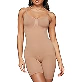 Benassie Women's Shapewear Bodysuit Tummy Control Body Shaper Snatched Waist Body Suit