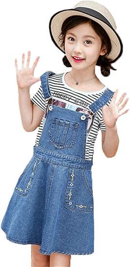 Amazon イチイチ Itiiti 2点セット Tシャツ サロペット サロペット デニム スカート キッズ 子供 女の子 デニム ワンピース オーバーオール キッズ オールインワン ダメージ 子供服 Yy305 スカート 通販