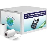 Phenol-Free Paper for Car and Automotive Battery Tester | 10 Rolls | Phenol-free, BPS &amp; BPA free Thermal Paper, Compatible with TOPDON BT300P Battery Tester w/ Printer