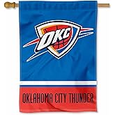 Oklahoma City Thunder Double Sided House Banner Flag