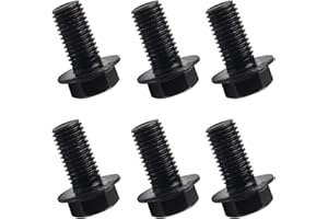 Somusen 12.9 LS Transmission Flywheel Bolts Set Flexplate Kit Compatible with LS1 LS3 LS2 Crankshaft L99 L98 LMG LH8 LC9 LY6 LY5 LY2 L76 L92 LH6 L33 LM4 LQ9 L59 LS6 LQ4 LR4 LM7 (6pcs)
