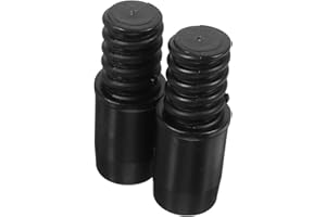 HOMOCONO 2pcs Broom Handle Threaded End Lightweight Plastic Adapters for Extension Poles in Industrial and of