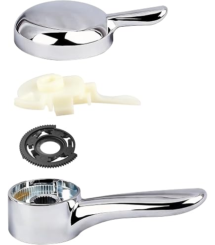Lever Handle Assembly With Temperature Knob For Delta 17 Series – Chrome, Compatible With RP51306 & RP51307 (After 2006)