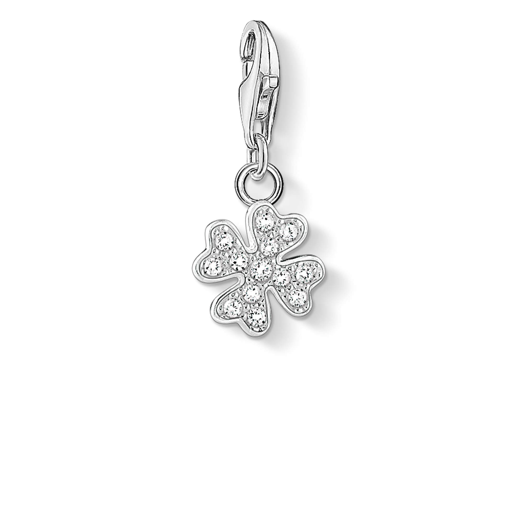 Thomas Sabo Charm pendant cloverleaf 925 Sterling Silver