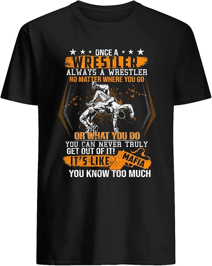 Wrestler Awesome Wrestling TShirt Amazon.it Abbigliamento