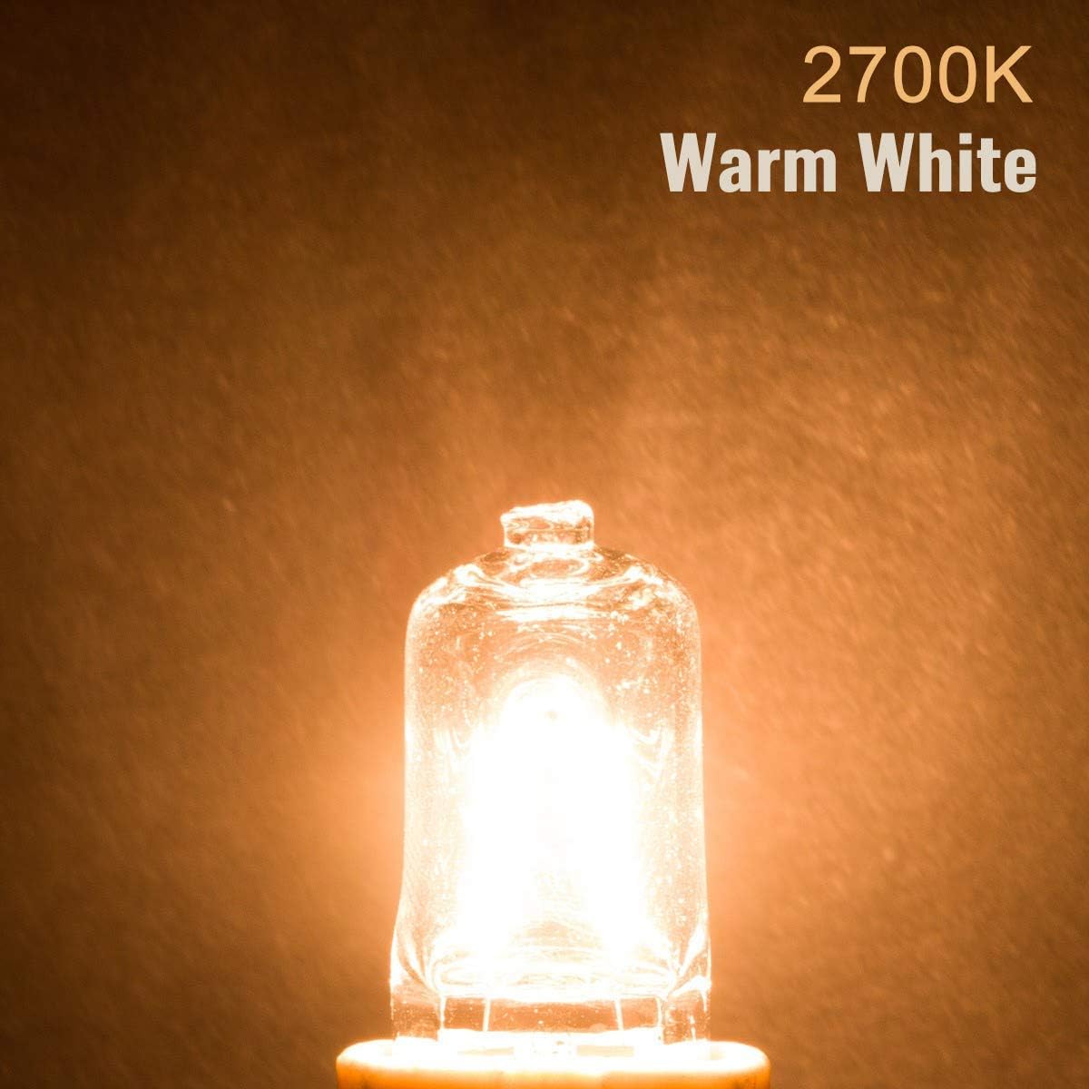 12 Pack G9 40W Halogen Bulbs 230V, Capsules Halogen Light Bulbs 40w