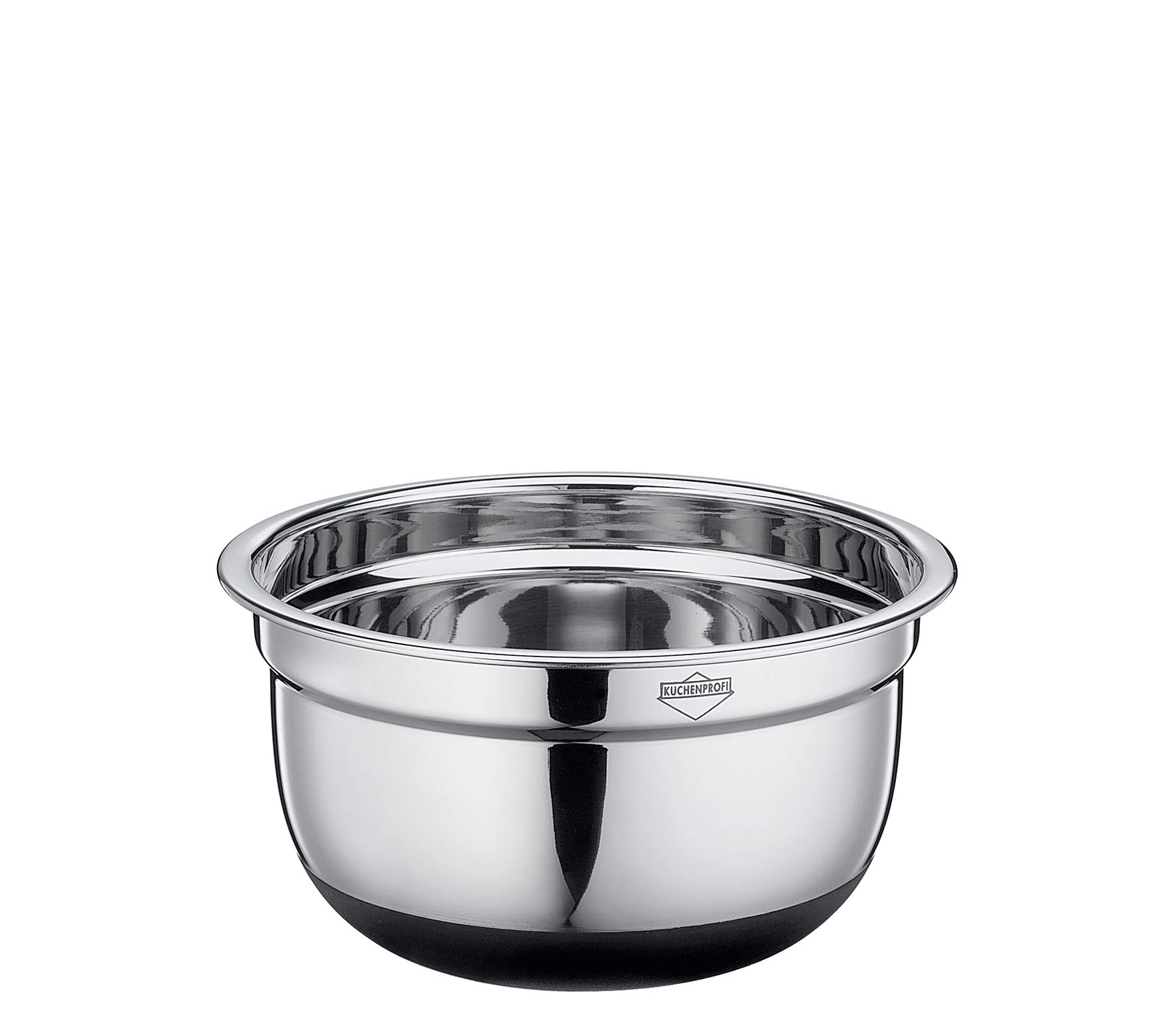 Küchenprofi Stainless Steel Kuchenprofi Silicone Bottom Non-Slip Mixing Bowl, 1.5 Quart