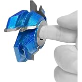 CO-CUTTNER 45-Deg Lock Miter Shaper Cutters 4-Wing, Cutting Height for 3/4&rdquo;Wood Thickness with Bore 3/4" for Woodworking