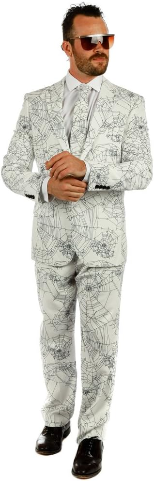 Shinesty Spidey Sense is Tingling Halloween Suit (Jacket, Pants & Tie Included)