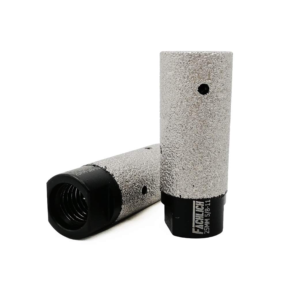 FACHLICH 25mm Diamond Milling Bits for Porcelain
