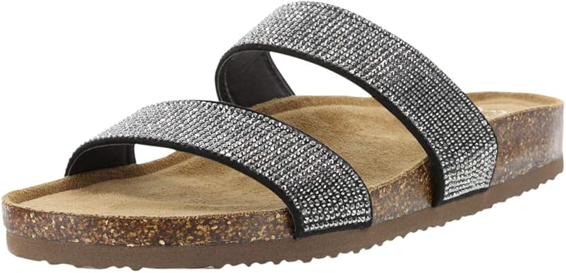 wide fit sparkly sandals