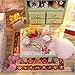 Cuteroom Dollhouse Miniature DIY Wood Kit Dolls house with Cover and LED Toy Christmas Gift Birthday Gift Cute Room Relax Time