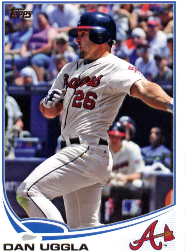2013 Topps Baseball Card 126 Dan Uggla Atlanta Braves at Amazon's