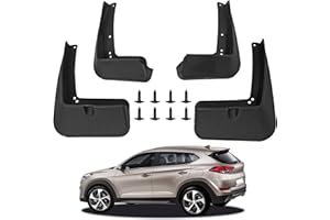 Norand Mud Flaps for Hyundai Tucson 2016-2021 Mud Guards Splash Guards Tire Protector Mudguard Accessories Front & Rear 4pcs Set