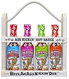 Ass Kickin - Hot Sauces - Cajun, Roasted Garlic, Wasabi, and Original