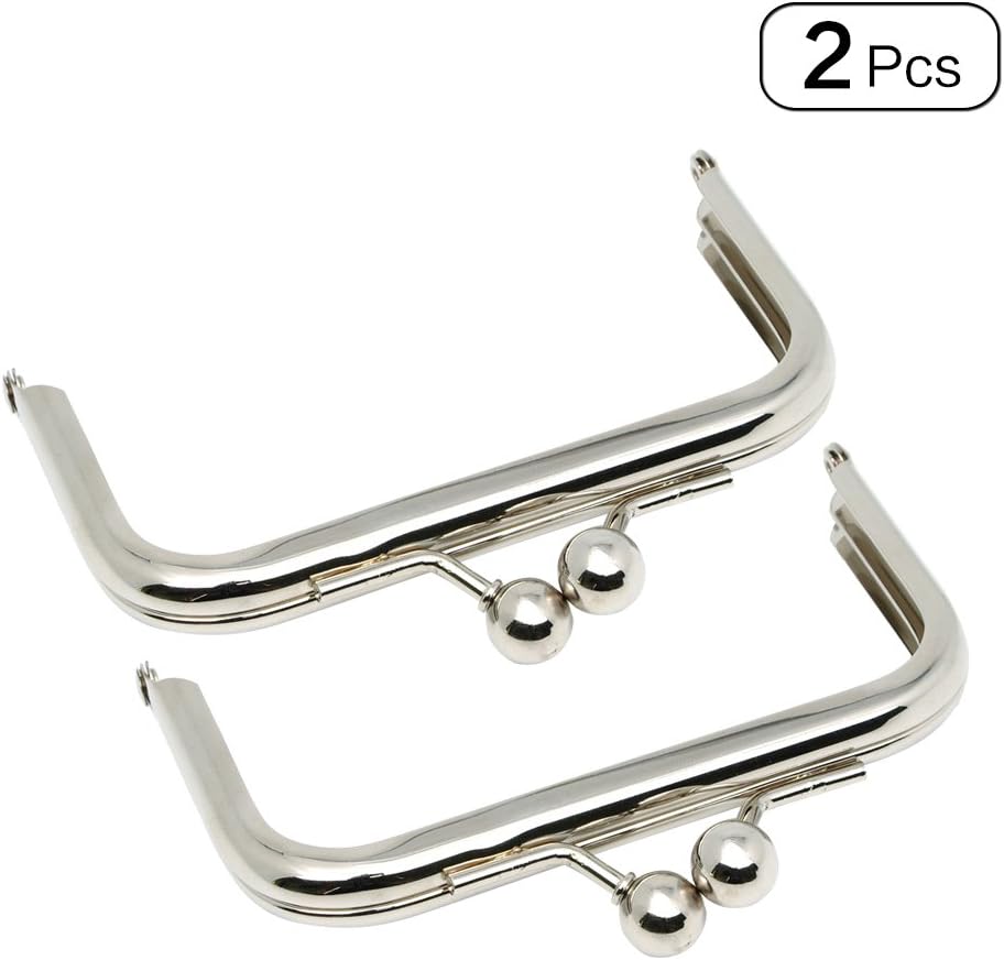 Metal Frames Snap Clasp lock ball clasp Purse Lock 2Pcs