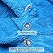 4 Pack Microfiber Hair Drying Towels, Fast Drying Hair Cap, Long Hair Wrap,Absorbent Twist Turban, Pink, Purple, Blue, Yellow